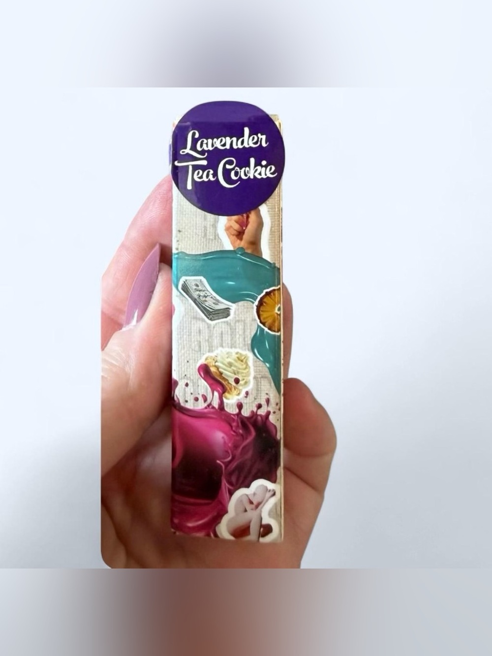Scented Bath Oil Stick — Purple